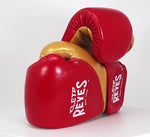 Boxhandschuhe Cleto Reyes Hochpräzises Training CE7 Rot-Gold