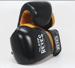 Boxhandschuhe Cleto Reyes Hochpräzises Training CE7 Schwarz-Gold