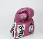 Boxing gloves Cleto Reyes Professional CB2 Pink with Laces