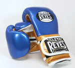 Boxing gloves Cleto Reyes Sparring CE6 Sapphire Blue Gold