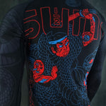 Rashguard Half Sumo Black Mamba Neon long sleeves 