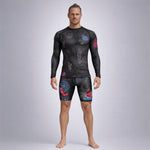 Rashguard Half Sumo Black Mamba Neon long sleeves 