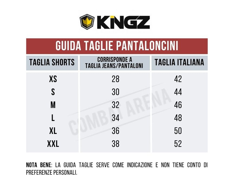 Shorts NoGi Kingz Kore V2 Combat Arena